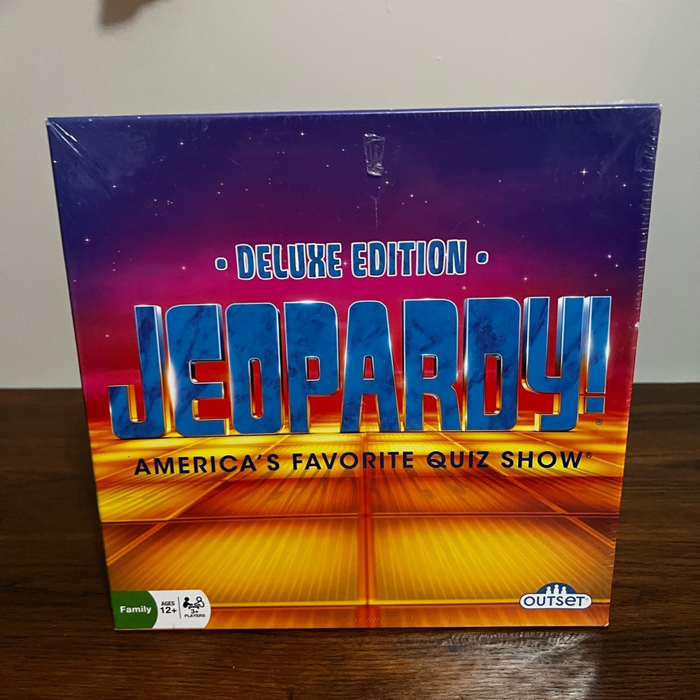 NEW/Sealed Jeopardy Board Game *Deluxe Edition* 2016